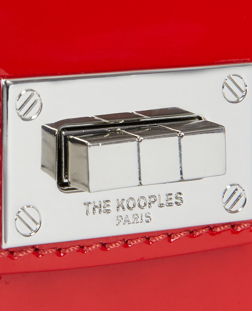 The Kooples WOMEN RED small emily bag in red leather