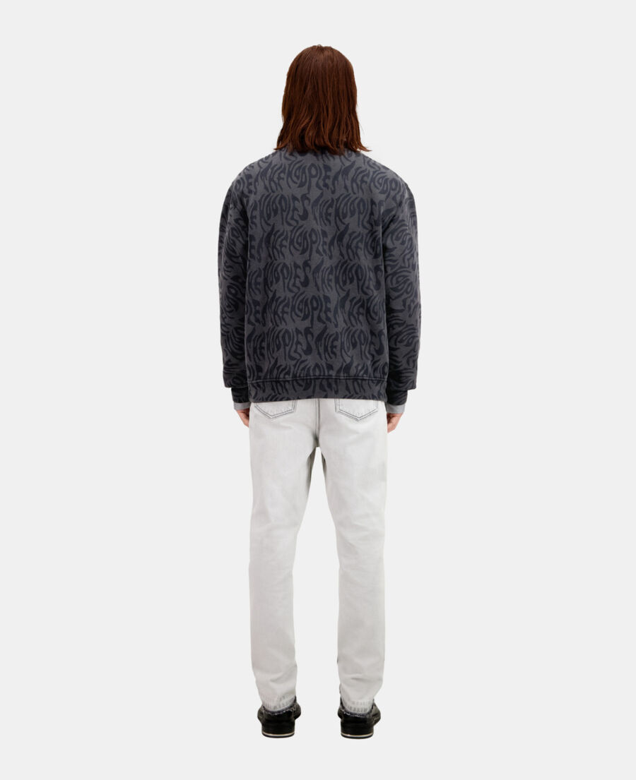 men's printed sweatshirt