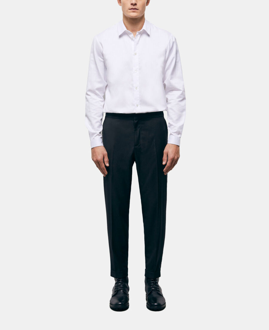 The Kooples H BLACK black wool pants