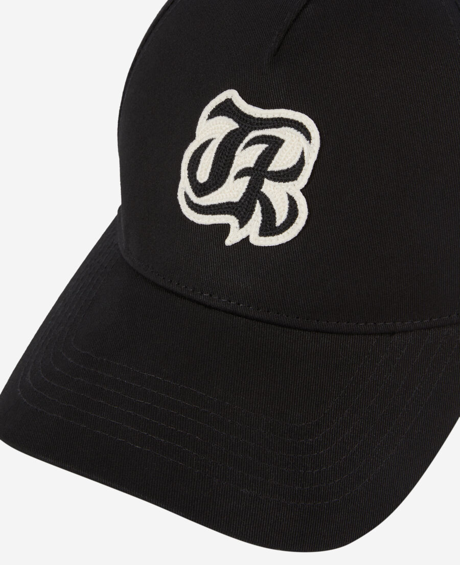 The Kooples MIXTE BLACK casquette noire avec patch tk