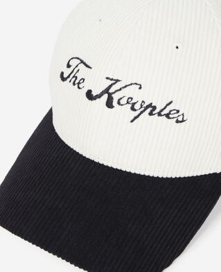 The Kooples MIXTE BLACK / WHITE casquette logo noire et blanche
