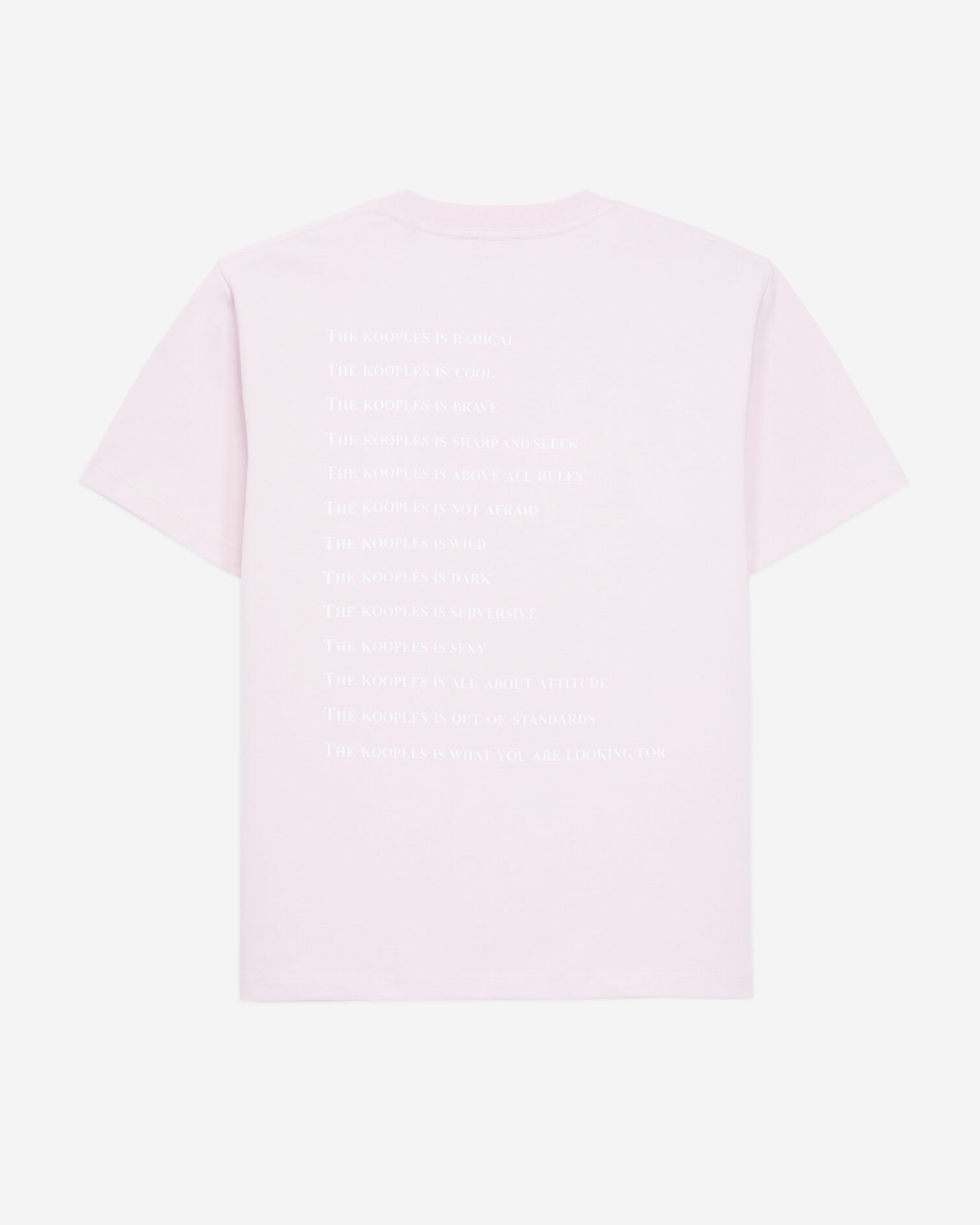 T-shirt What is rose, PALE PINK, hi-res image number null