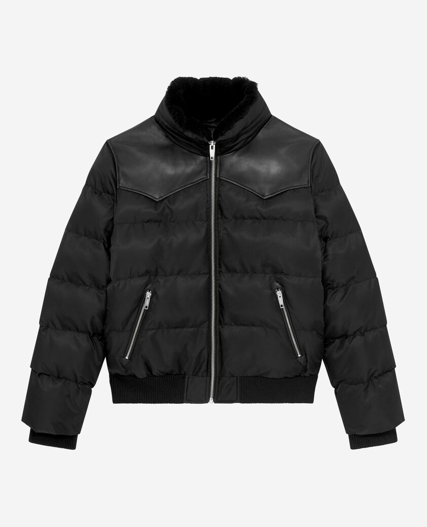 The Kooples MEN BLACK black down jacket