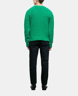 The Kooples HERREN GREEN grüner strickpullover