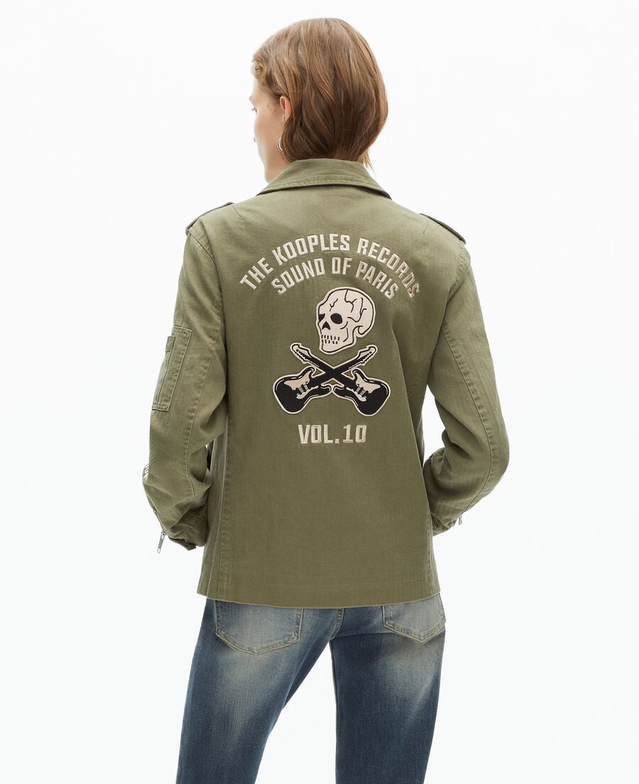 The Kooples DAMEN KAKI khakijacke