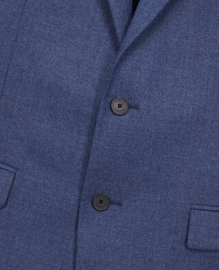 The Kooples MEN BLUE blue flannel blazer