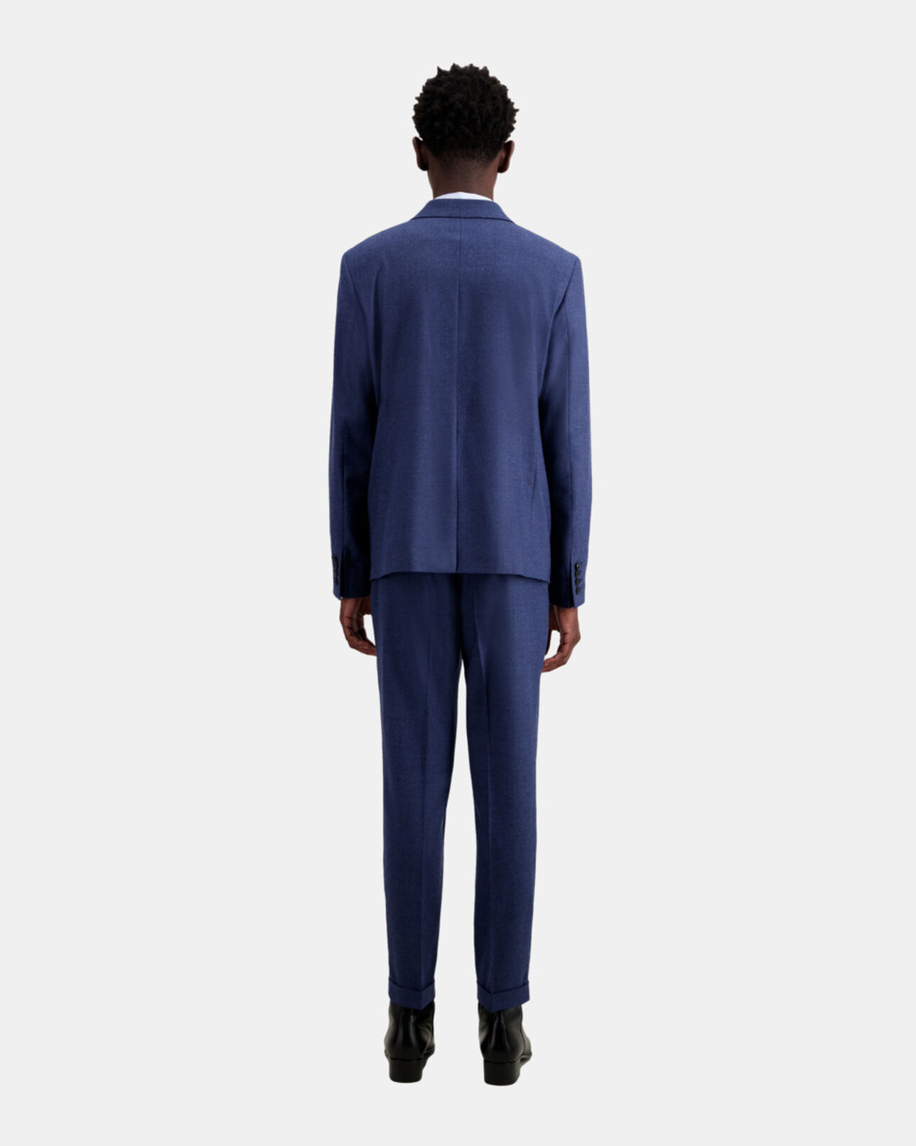 The Kooples HOMME BLUE veste bleue en flanelle