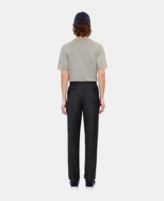 The Kooples H DARK NAVY navy blue wool trousers