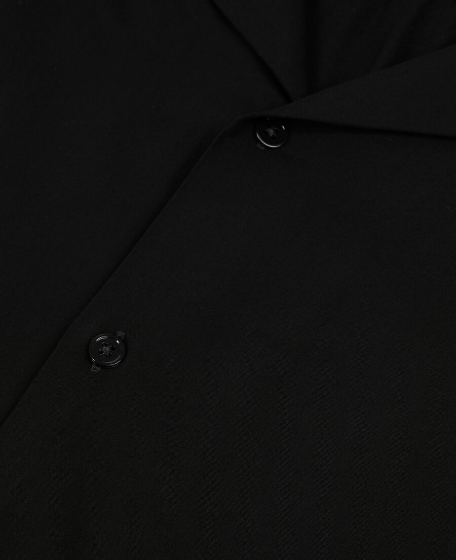 The Kooples MEN BLACK black short-sleeved shirt