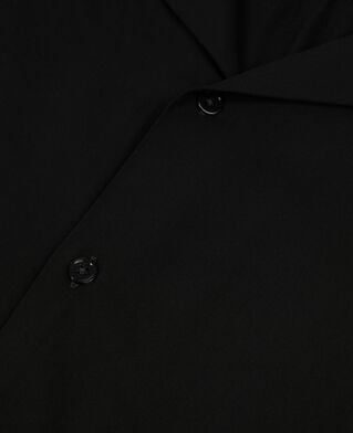 The Kooples HOMME BLACK chemise manches courtes noire