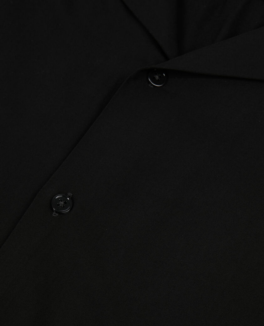 The Kooples MEN BLACK black short-sleeved shirt