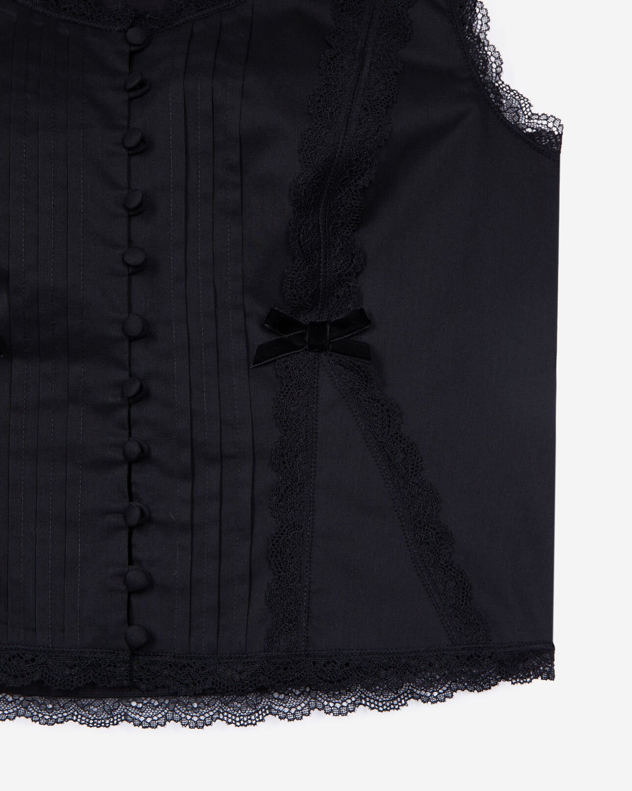 The Kooples DAMEN BLACK schwarzes spitzentop