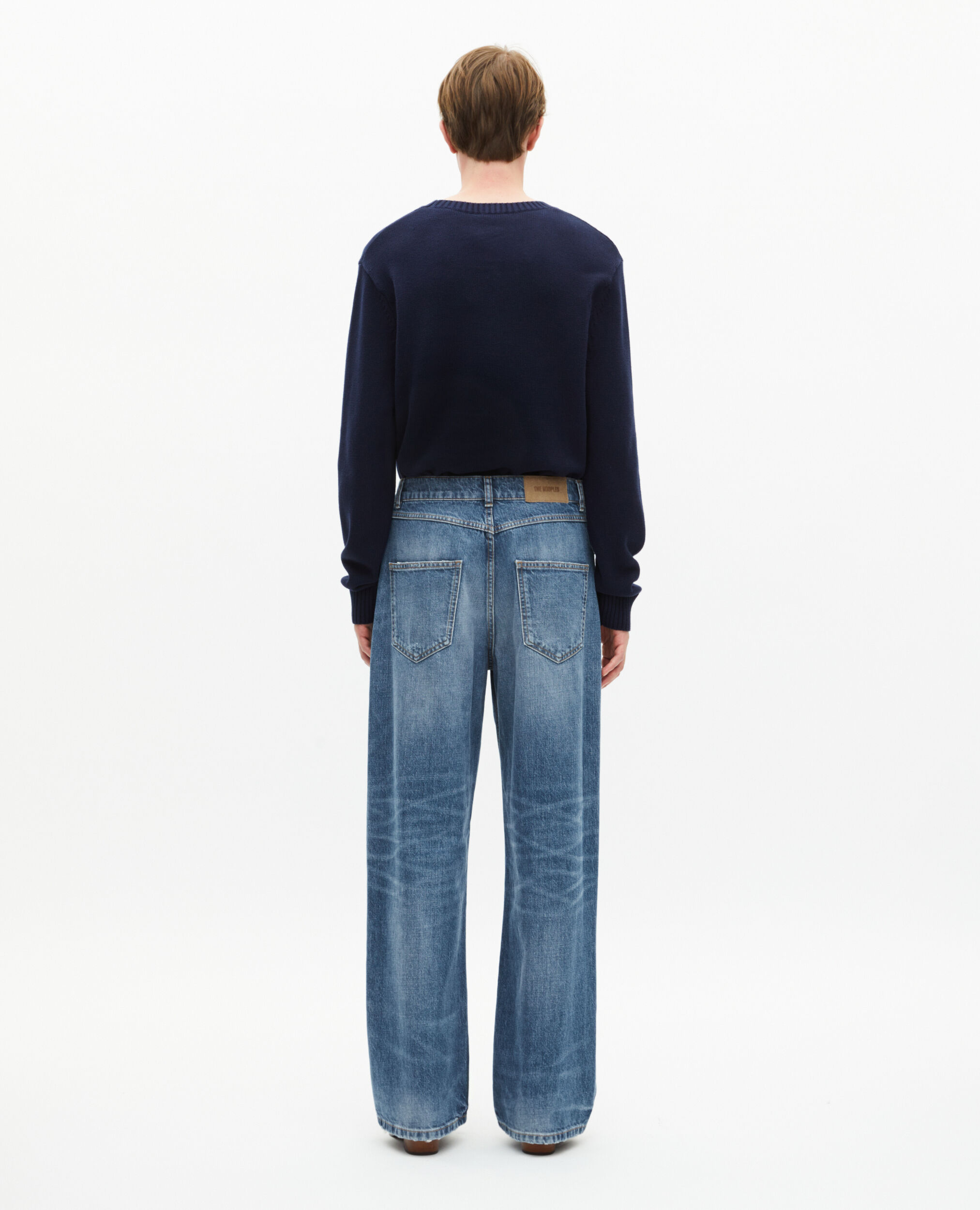 Jean baggy bleu, BLUE, hi-res image number null