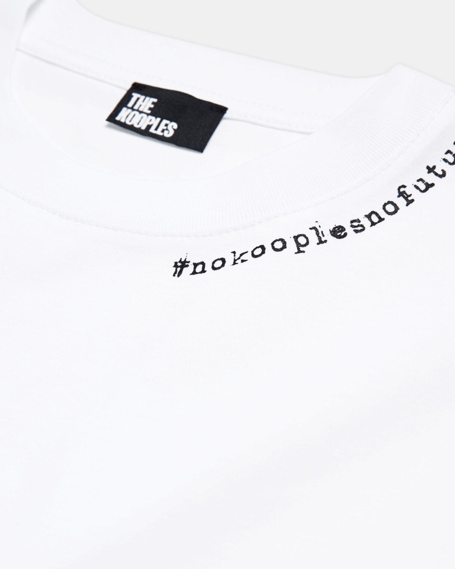White logo T-shirt, SNOW WHITE, hi-res image number null