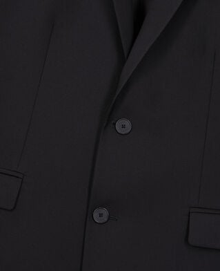 The Kooples HOMME BLACK veste de costume noire en laine