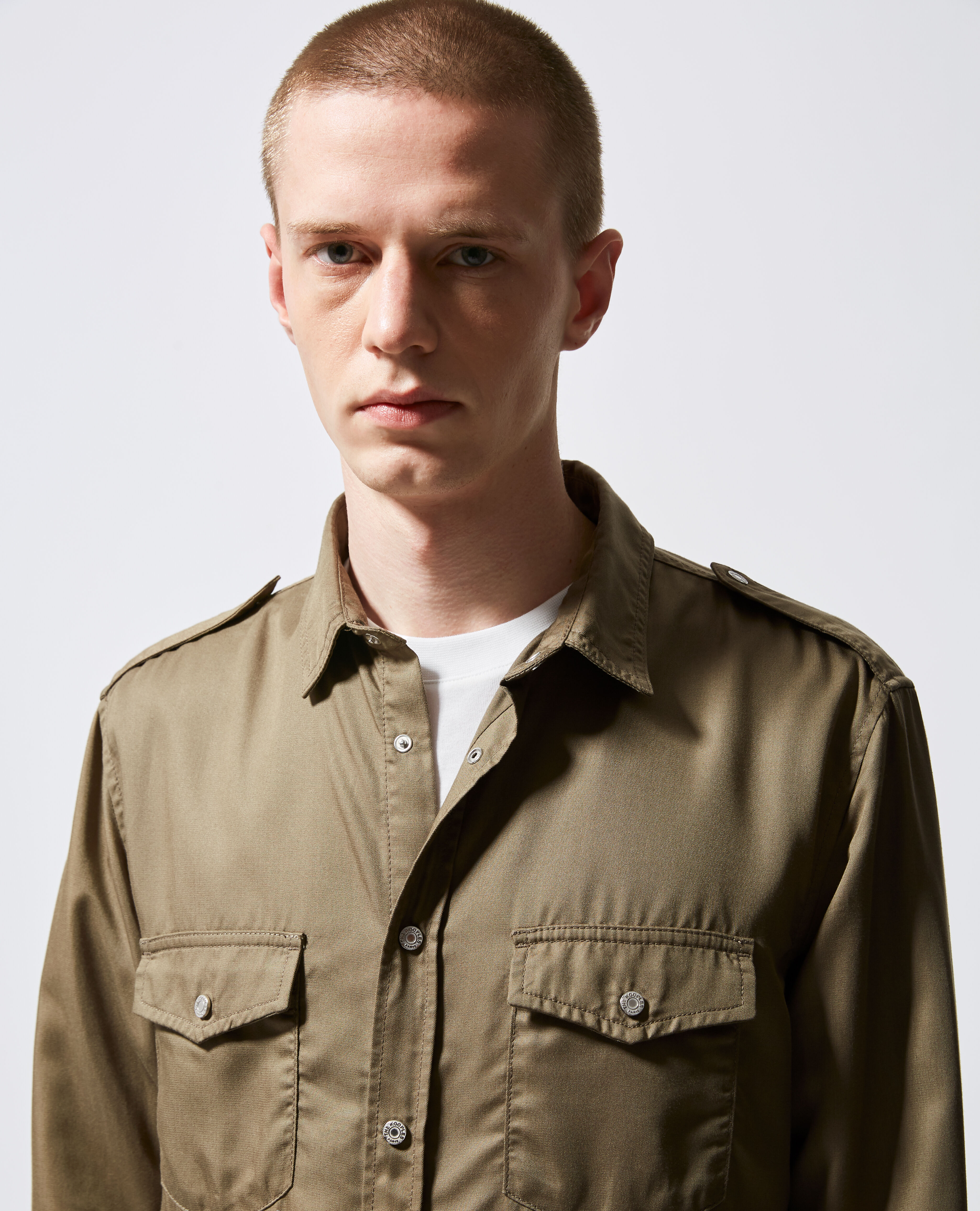 Chemise style militaire femme clearance