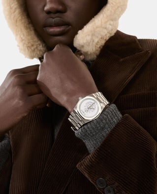 The Kooples MIXED BROWN brown shearling  chapka