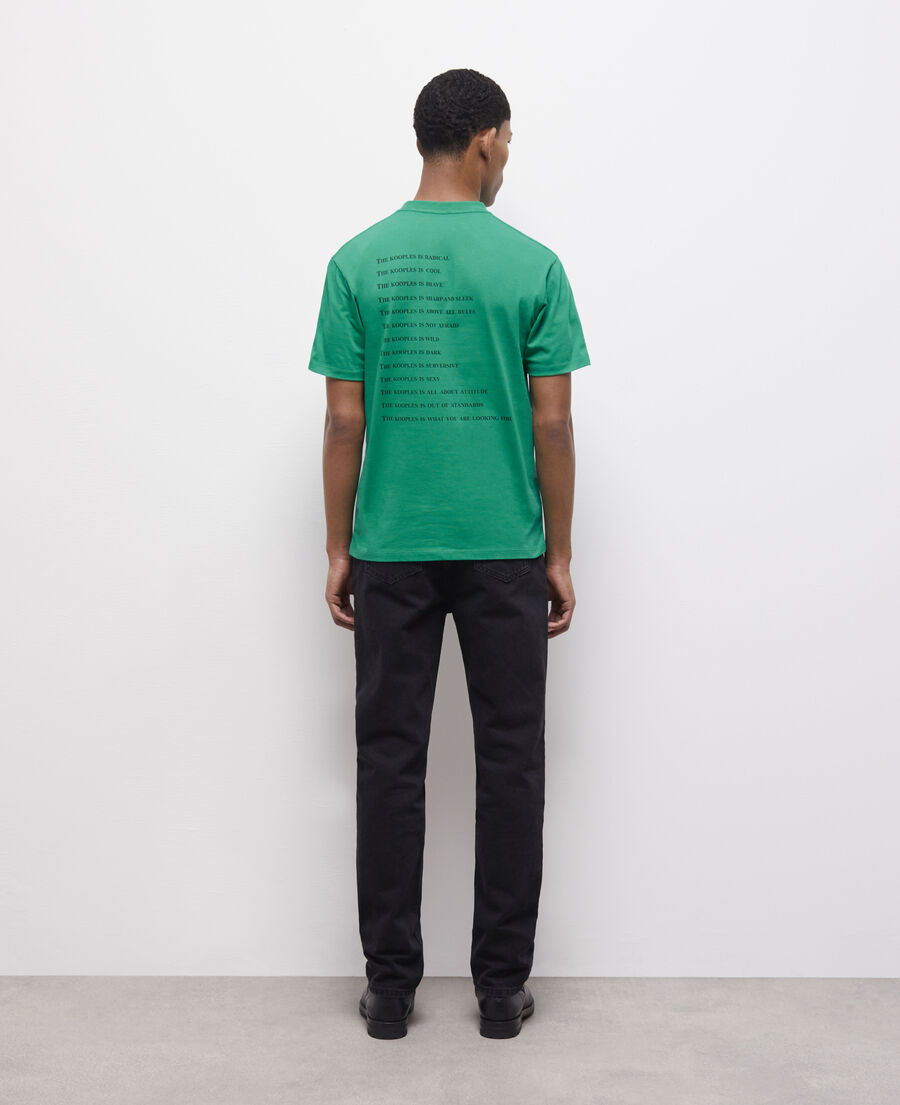 men's green what is t-shirt