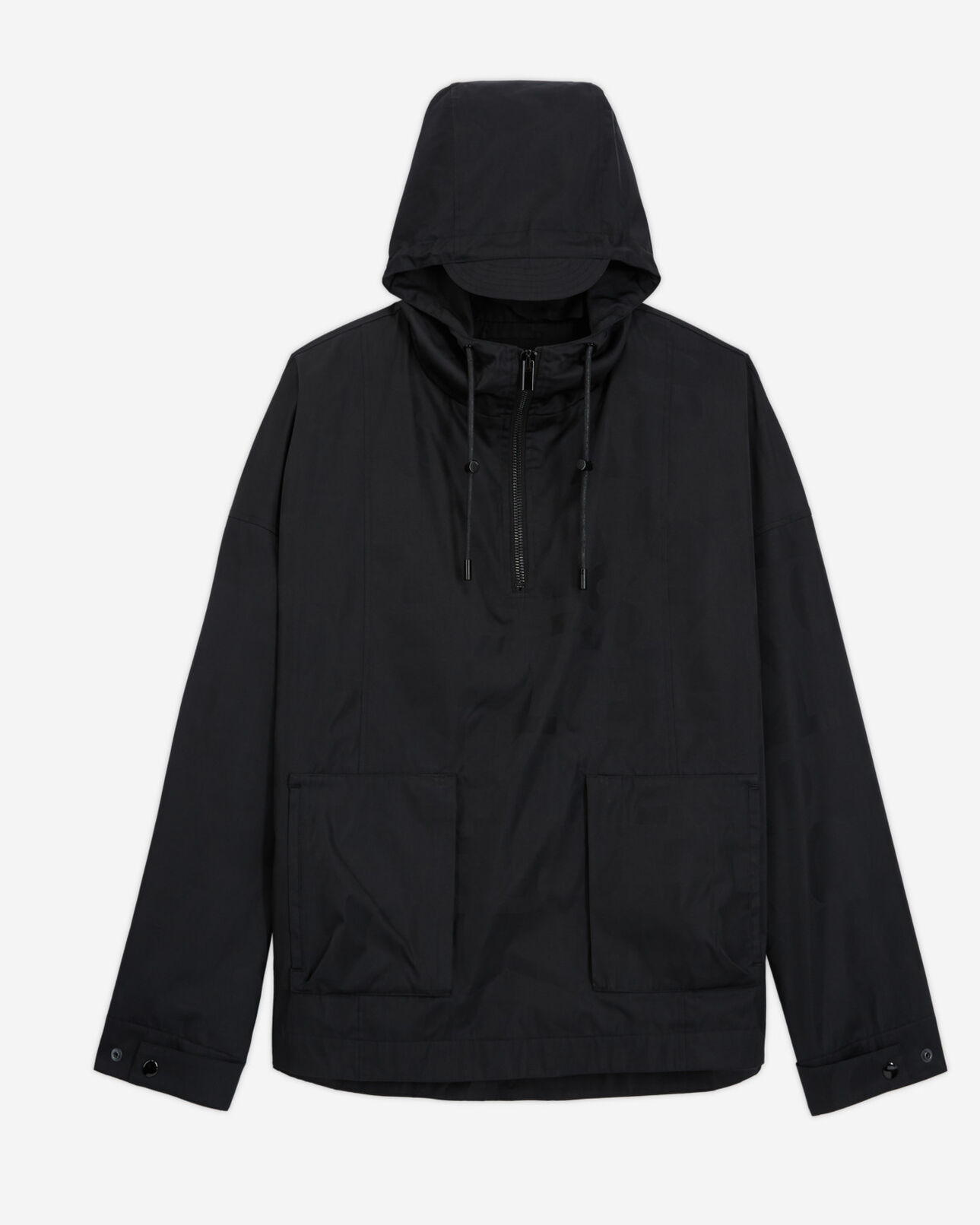 The Kooples MIXTE BLACK blouson logo the kooples noir