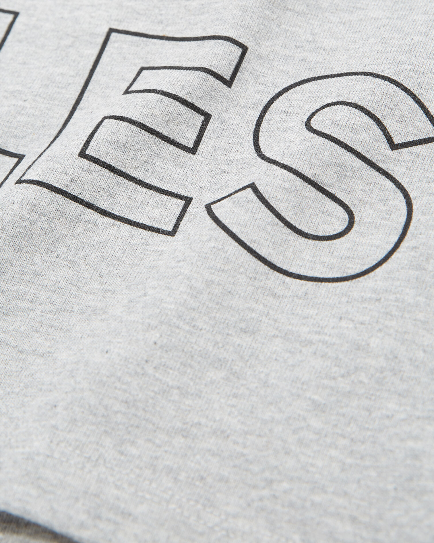 T-shirt gris coton à imprimé The Kooples, MIDDLE GREY MELANGE, hi-res image number null