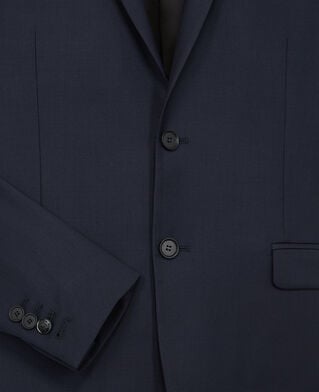 The Kooples H DARK NAVY navy wool slim fit suit jacket