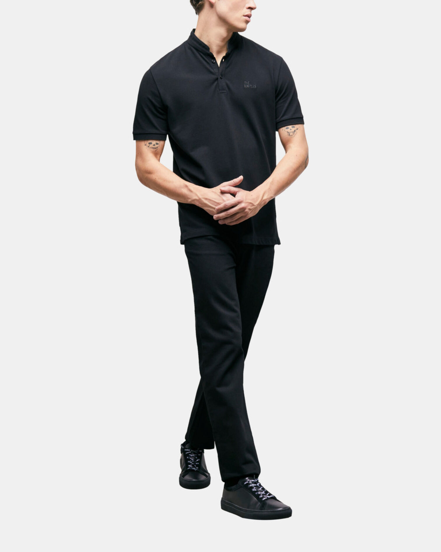 Polo noir, BLACK, hi-res image number null