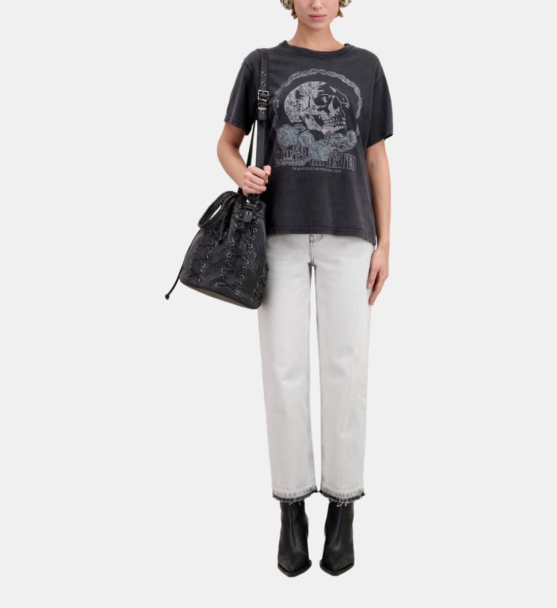 Guess skull t shirt clearance