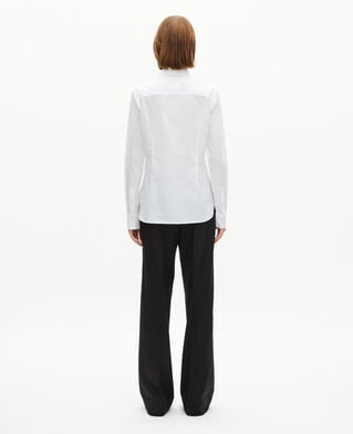 The Kooples F WHITE white poplin shirt