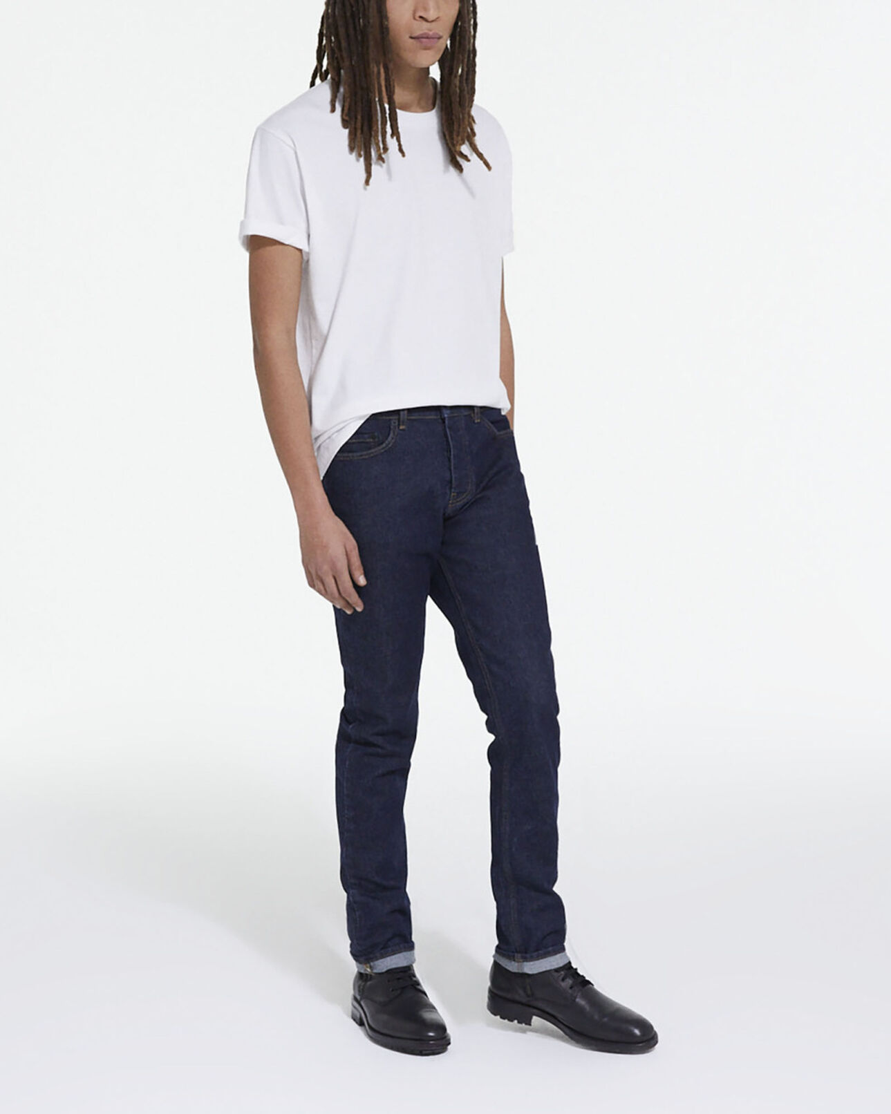 The Kooples HOMBRE SNOW WHITE camiseta logotipo #nokooplesnofuture blanca