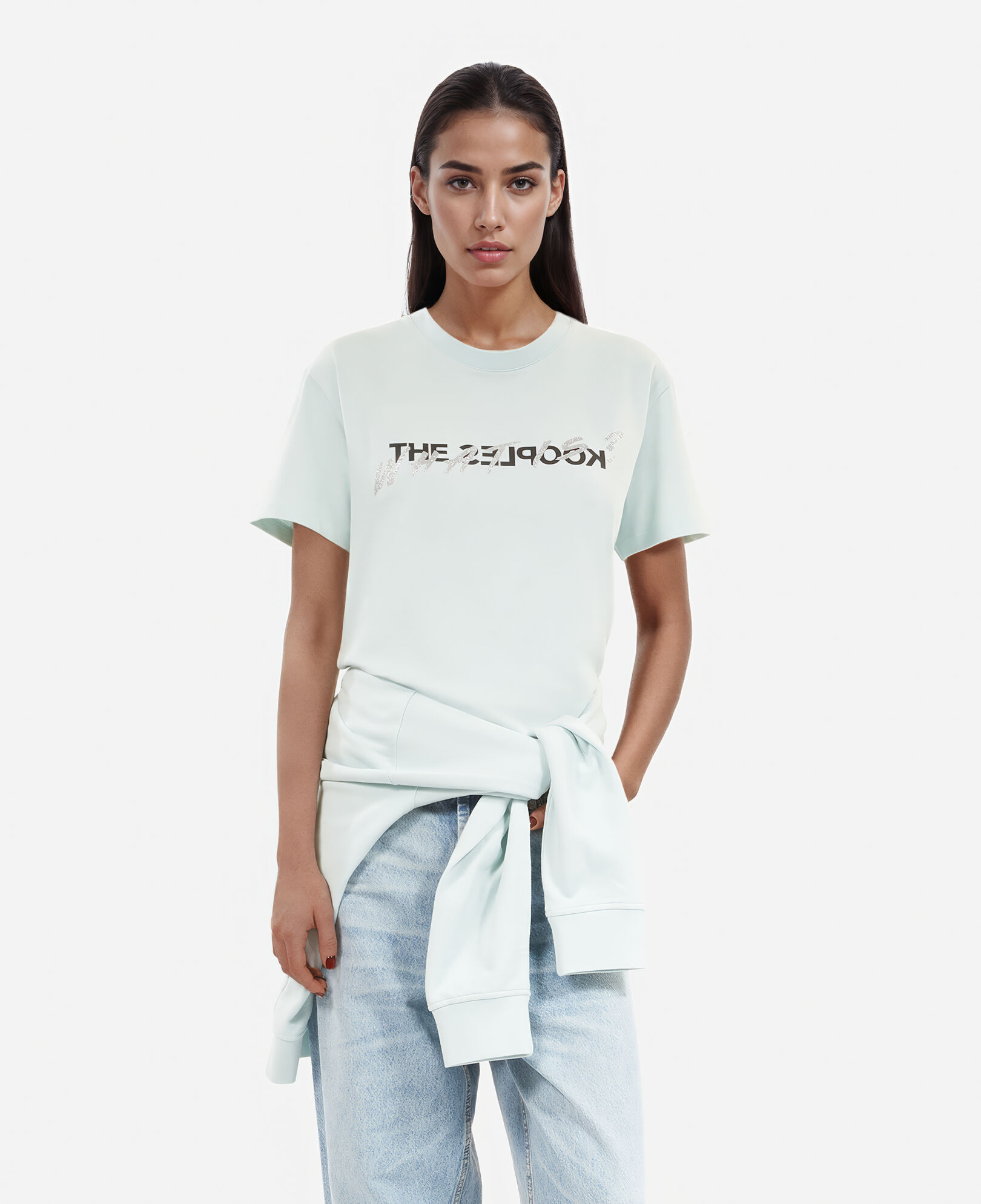 The Kooples WOMEN BABY BLUE light blue what is t-shirt