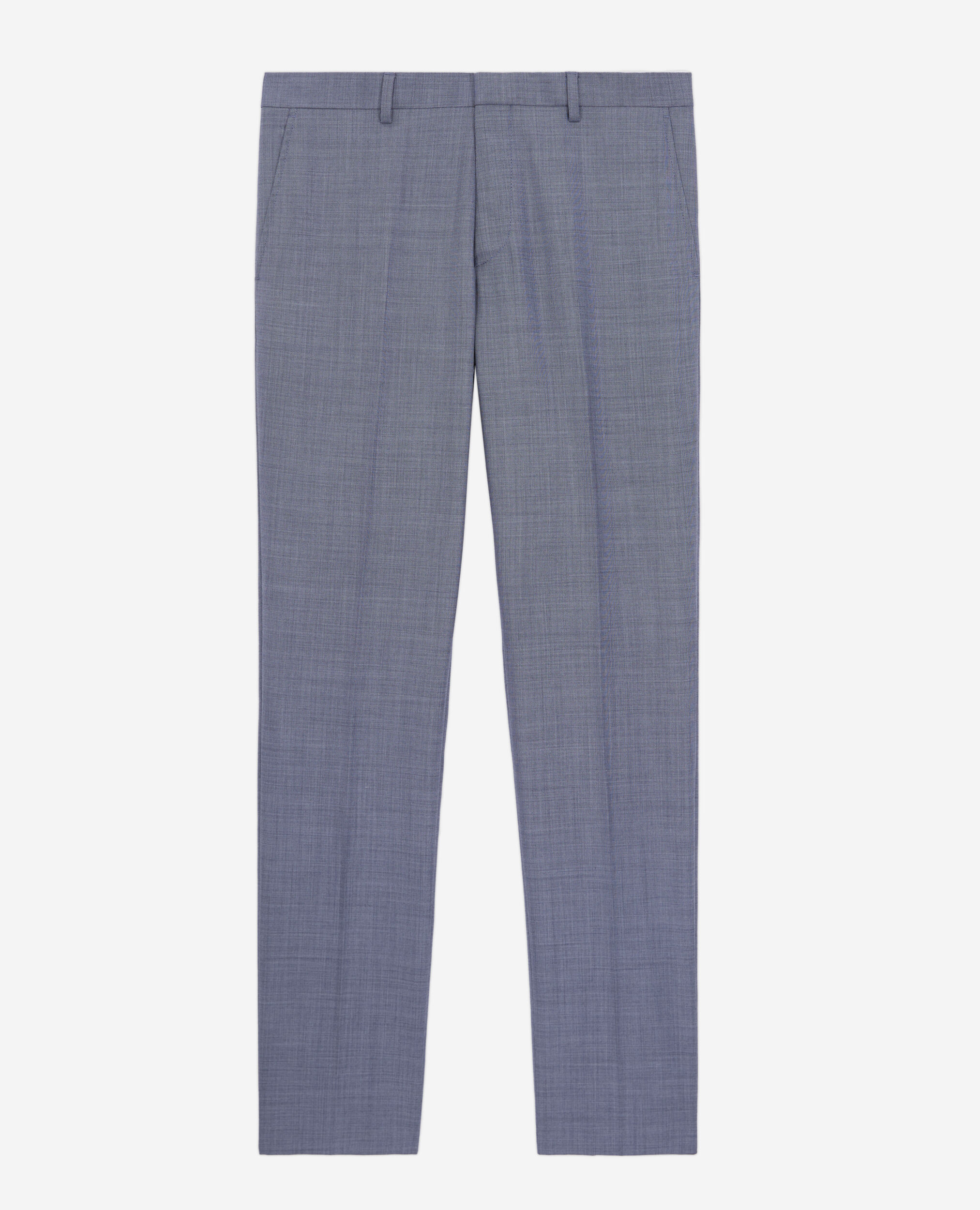 Grey checkered top suit pants