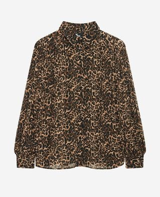 The Kooples WOMEN LEOPARD leopard print shirt