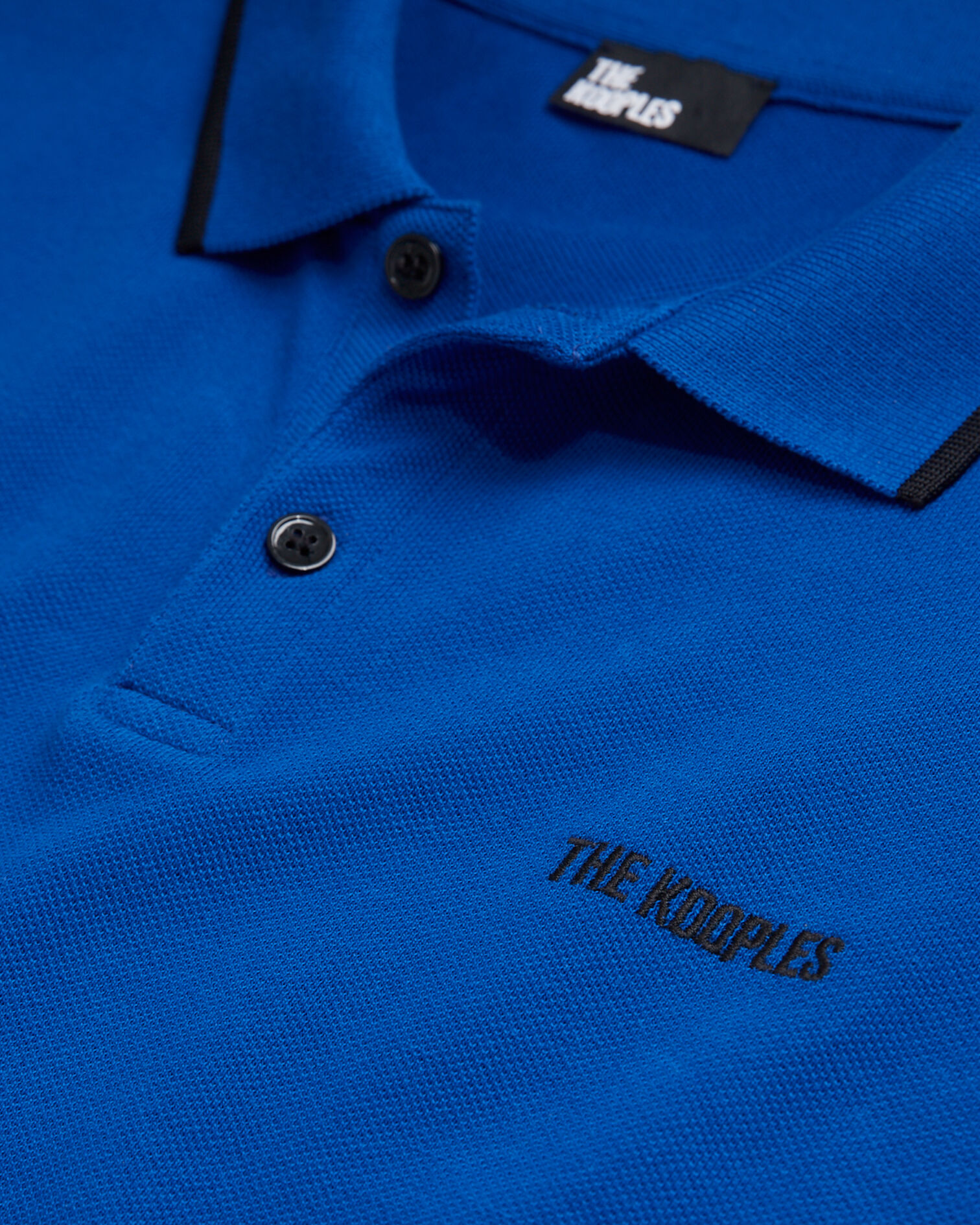 Blue polo shirt, BLUE ELECTRIC, hi-res image number null