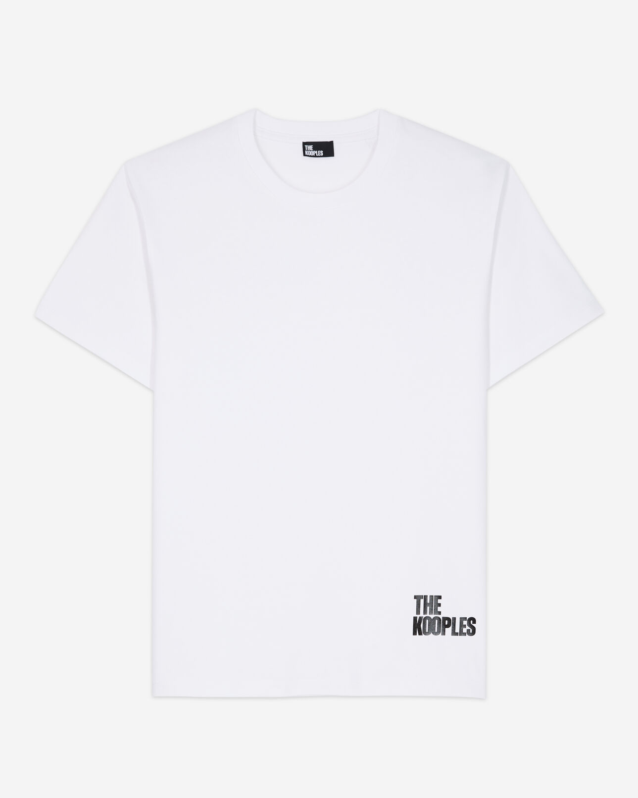 The Kooples MEN SNOW WHITE the kooples white logo t-shirt