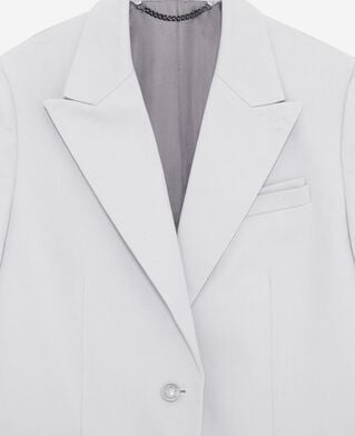 The Kooples F LIGHT PURPLE lilac straight suit jacket