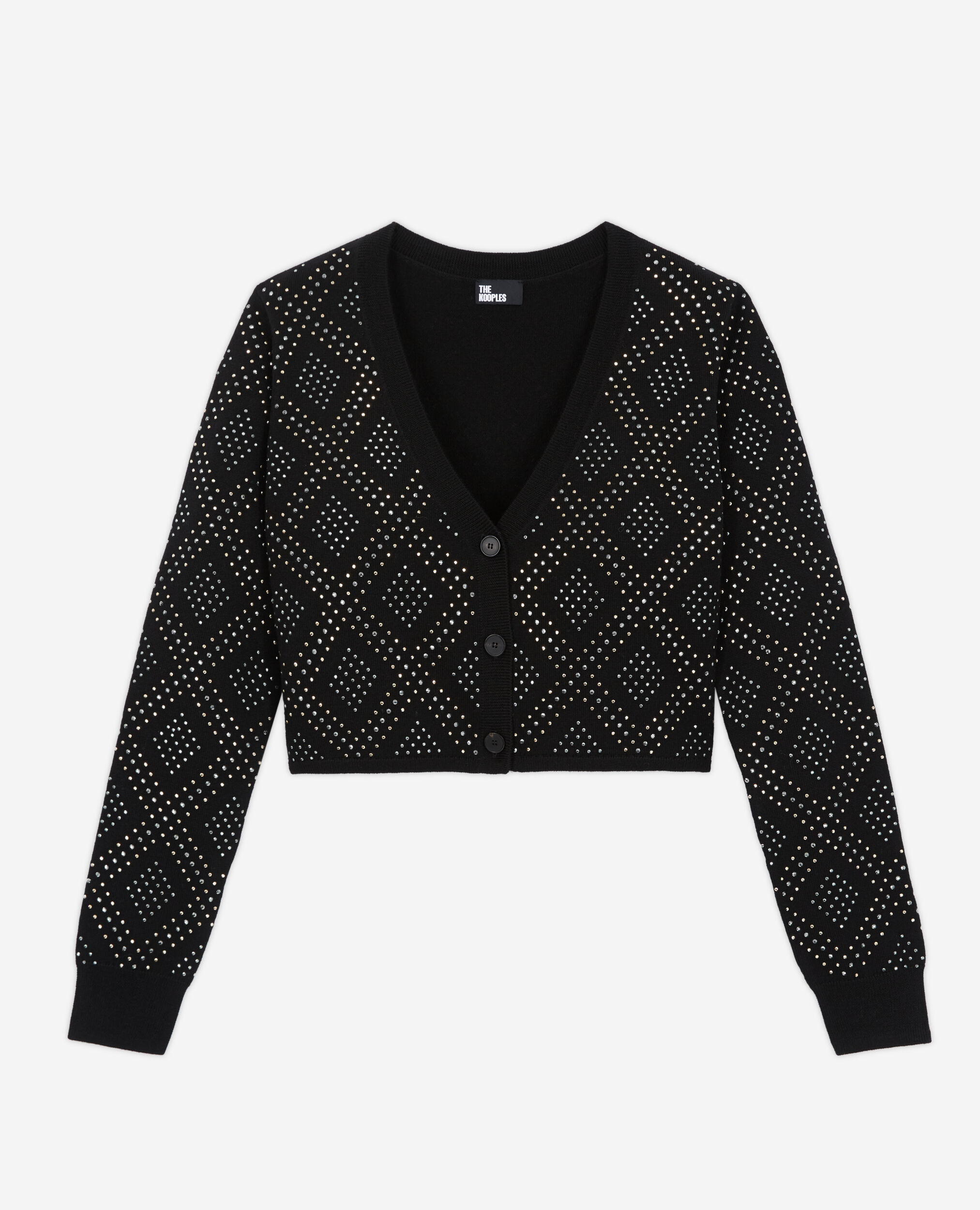 Plain black cardigan womens clearance
