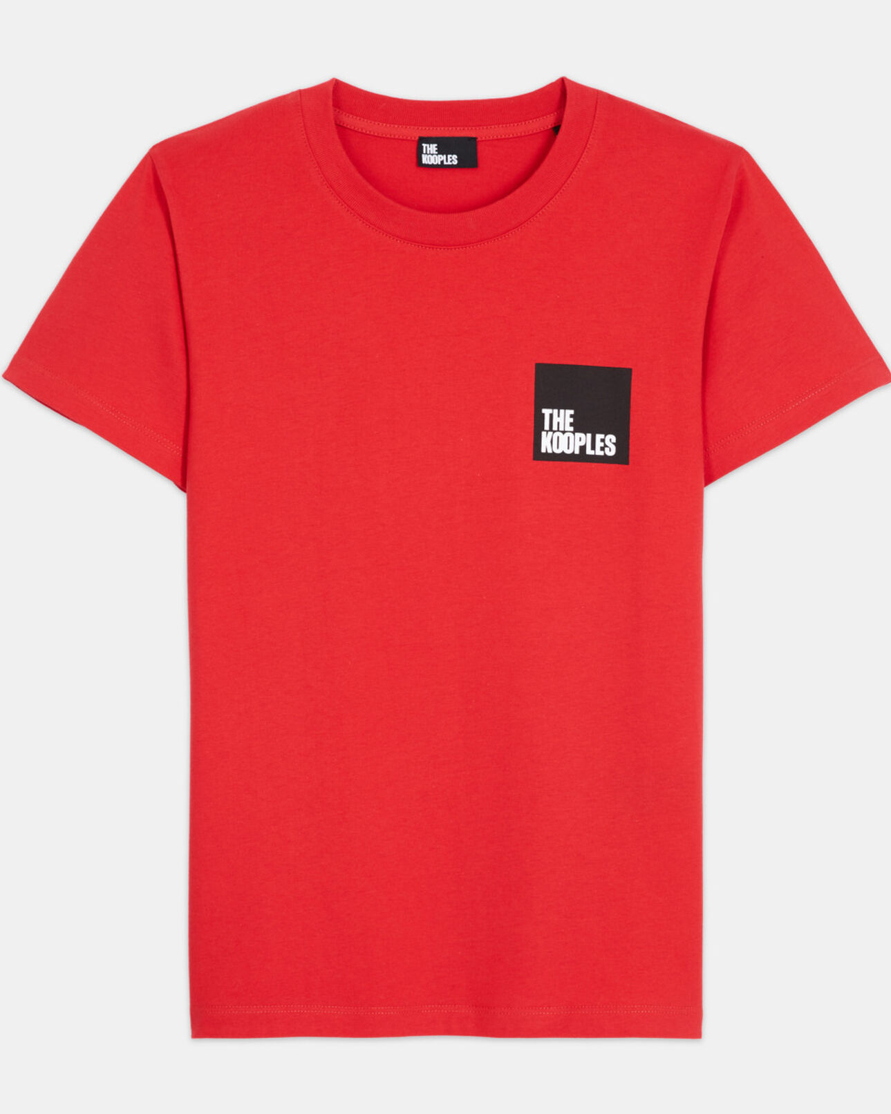 The Kooples MUJER TANGO RED camiseta algodón roja