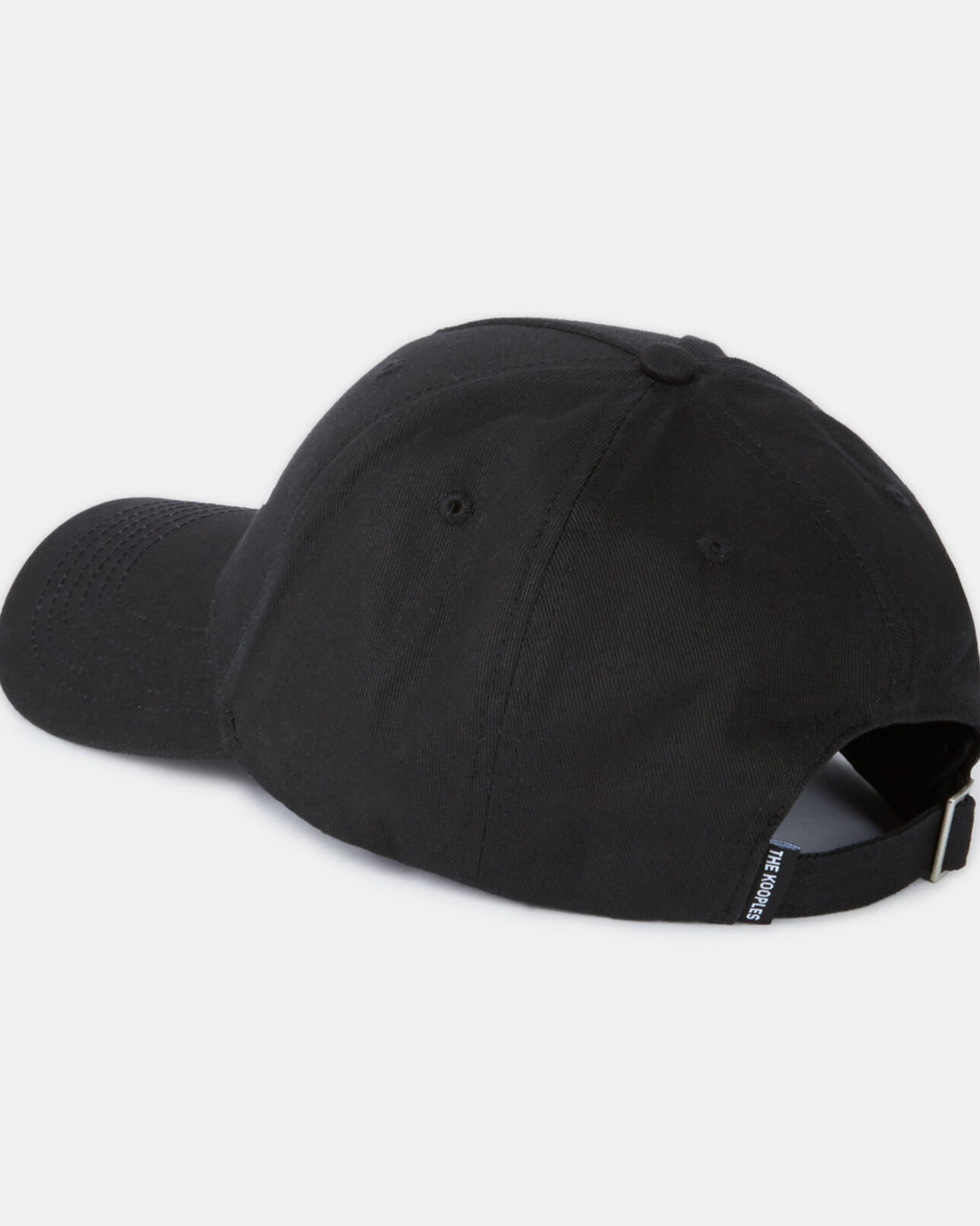 The Kooples HERREN BLACK WHITE schwarze kappe mit logo
