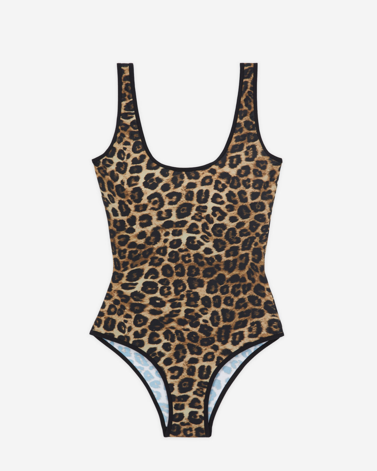 The Kooples WOMEN LEOPARD one-piece leopard print swimsuit