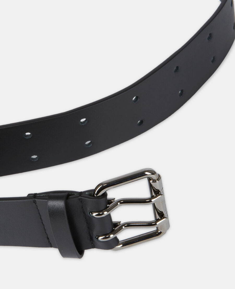 ceinture en cuir noire