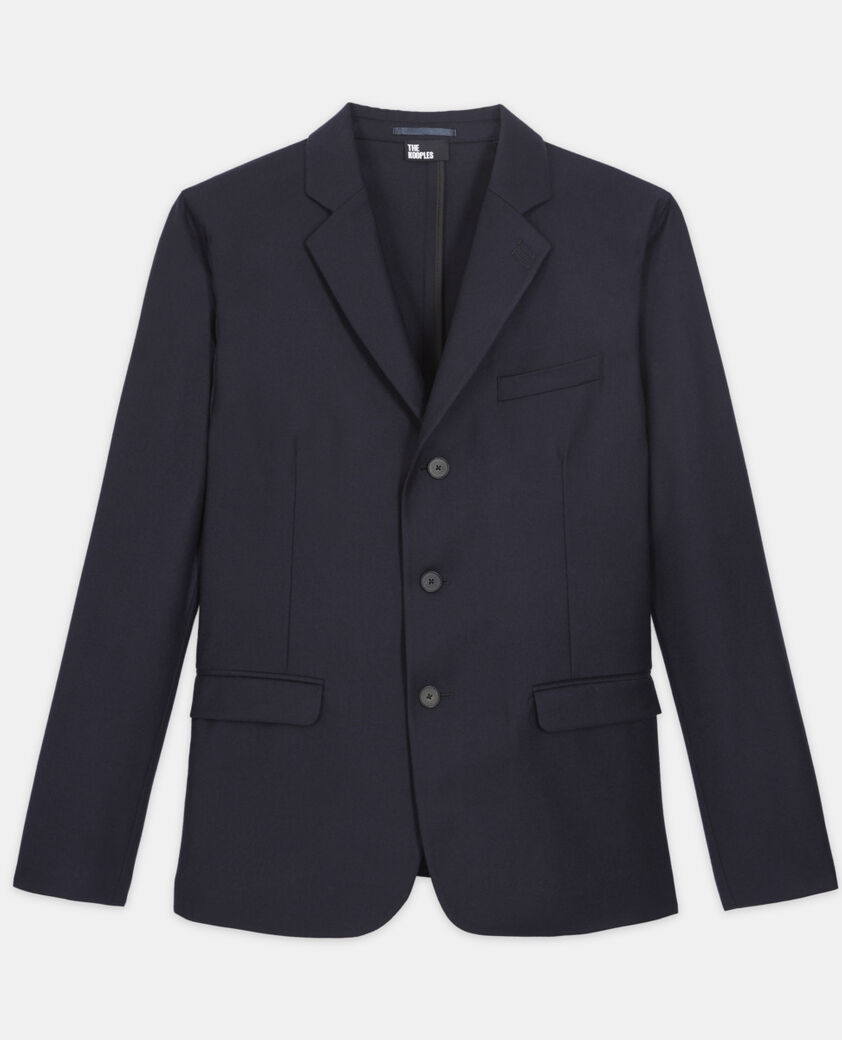 The Kooples HOMBRE NAVY chaqueta traje lana azul marino