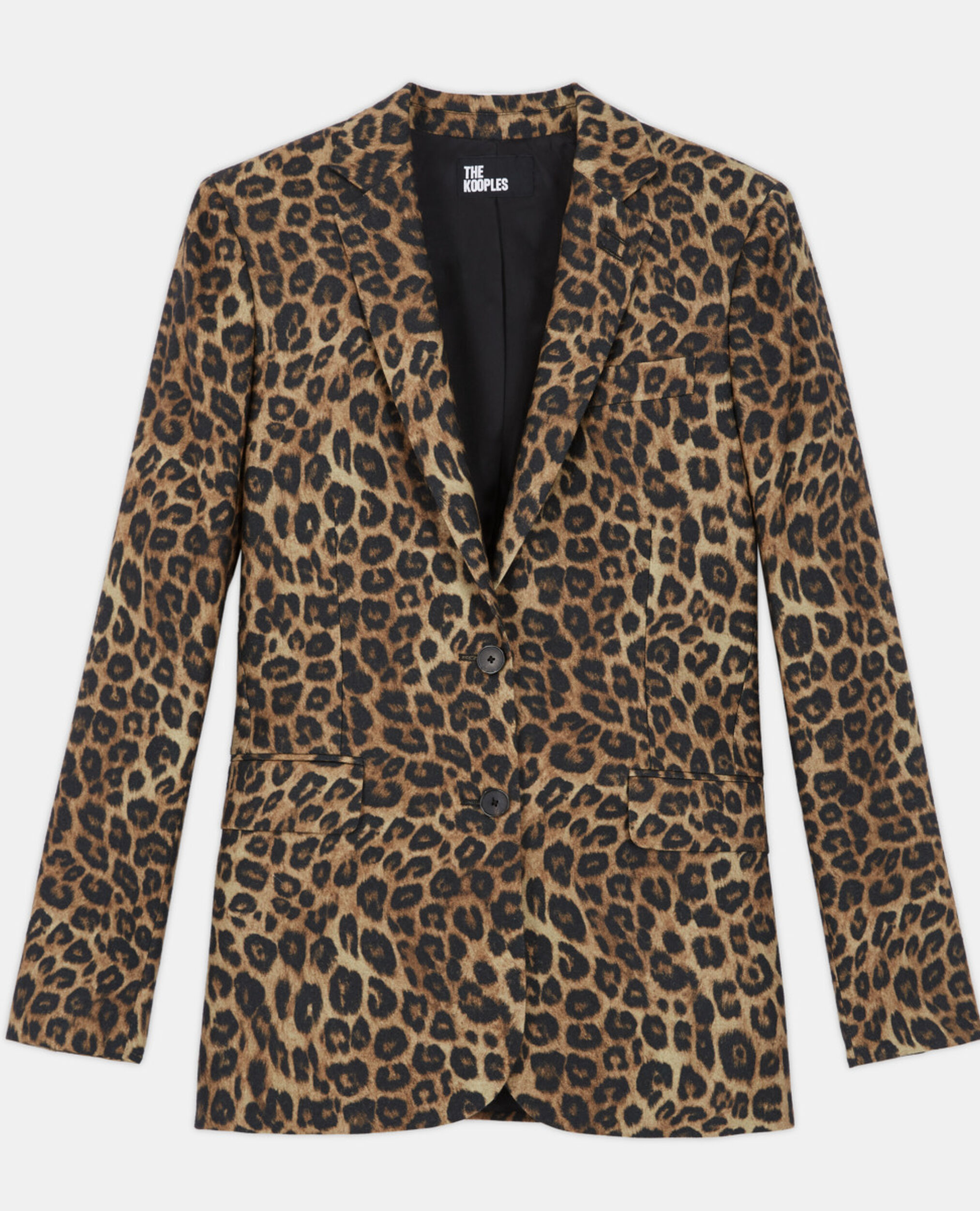 Veste droite léopard, LEOPARD, hi-res image number null