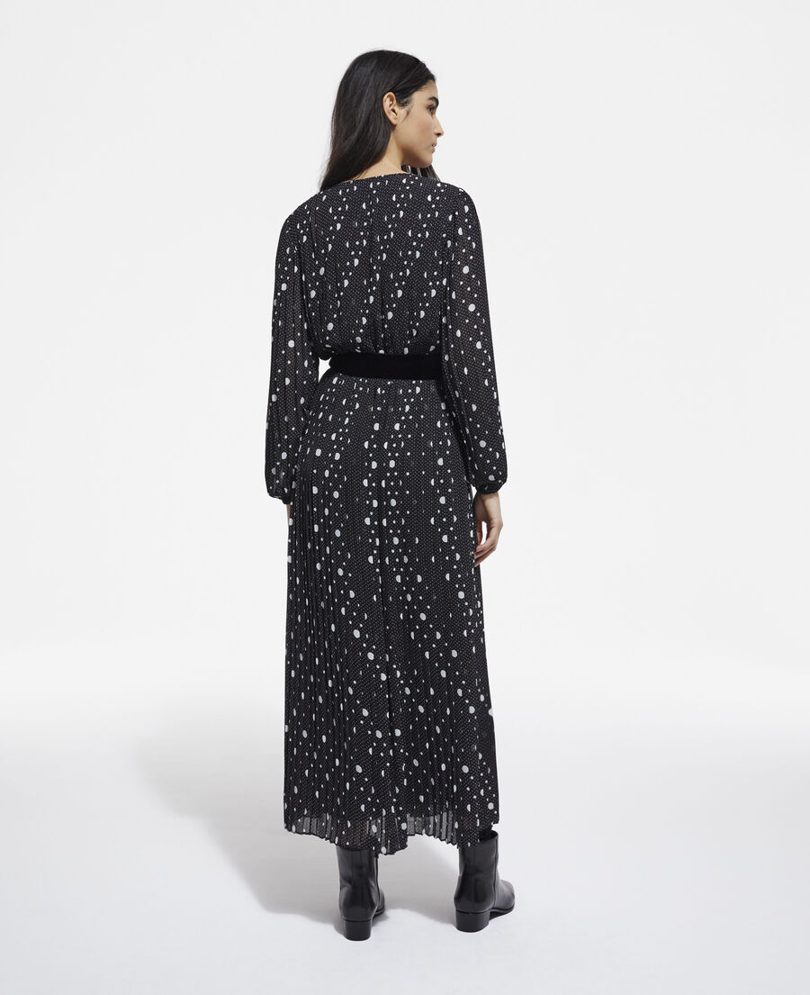 long printed dress