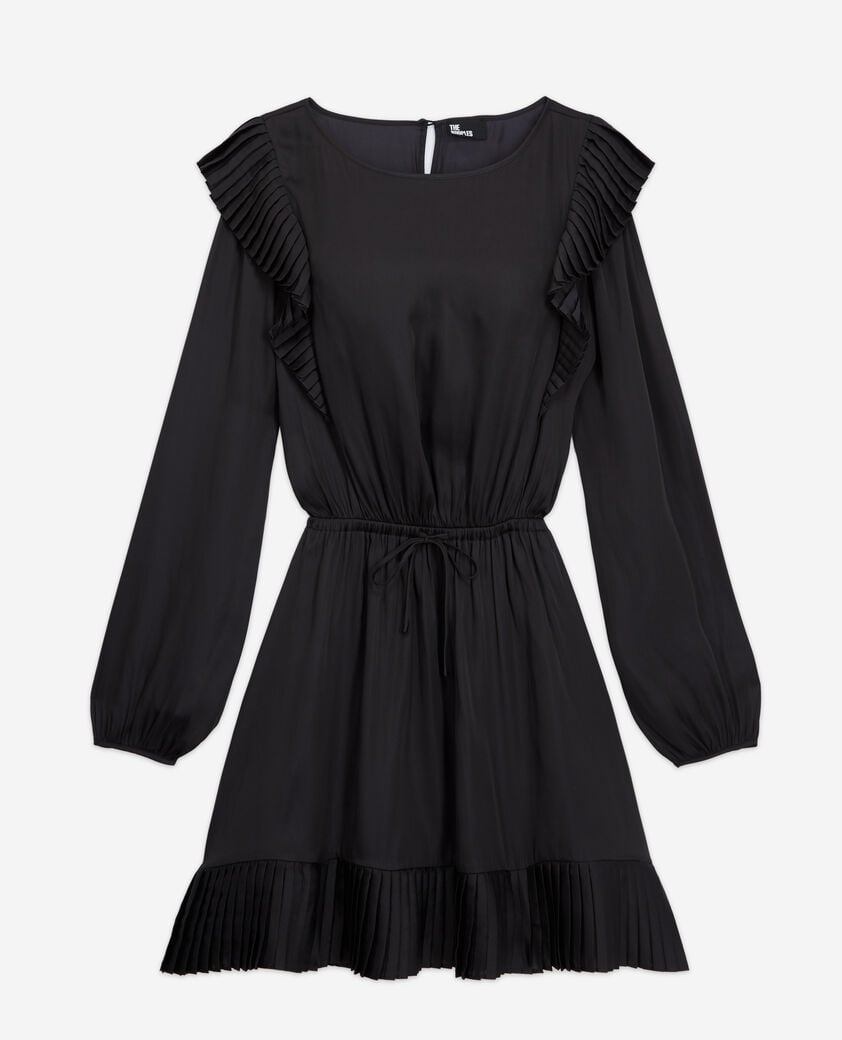 The Kooples WOMEN BLACK short black dress