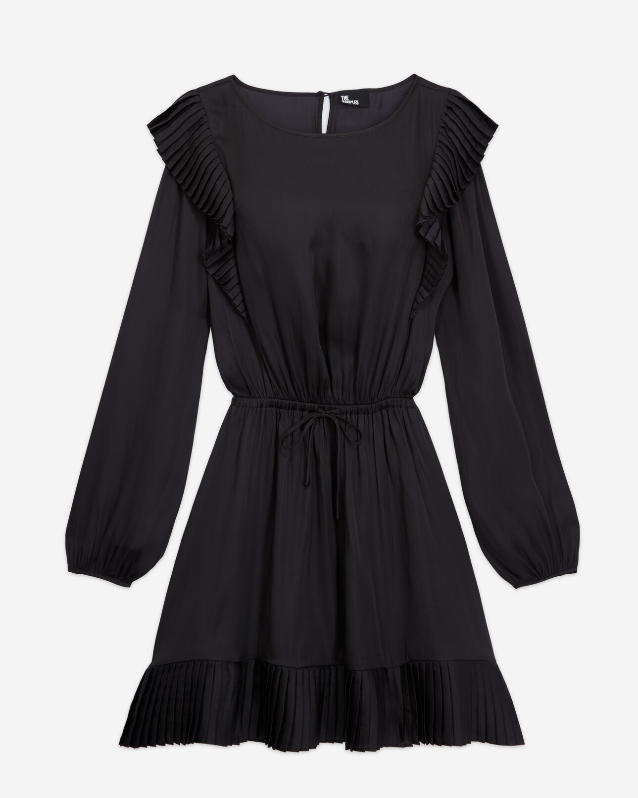 The Kooples FEMME BLACK robe courte noire