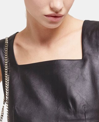 The Kooples FEMME BLACK robe courte noire