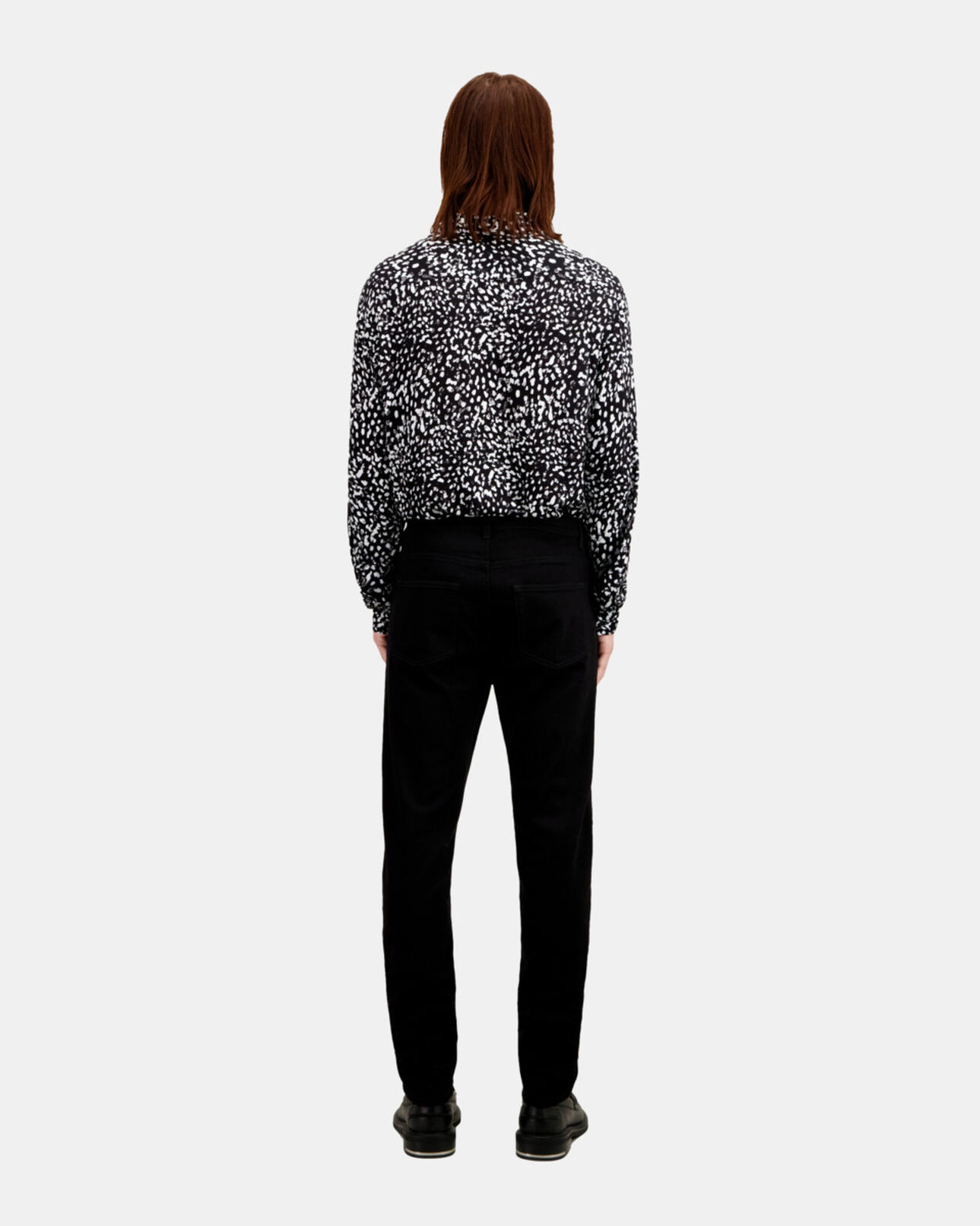 The Kooples MEN BLACK BRUT black jeans