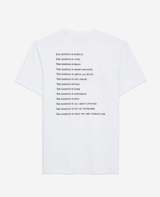 The Kooples H WHITE white what is t-shirt