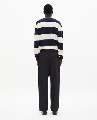 The Kooples MEN BLACK black pegged pants
