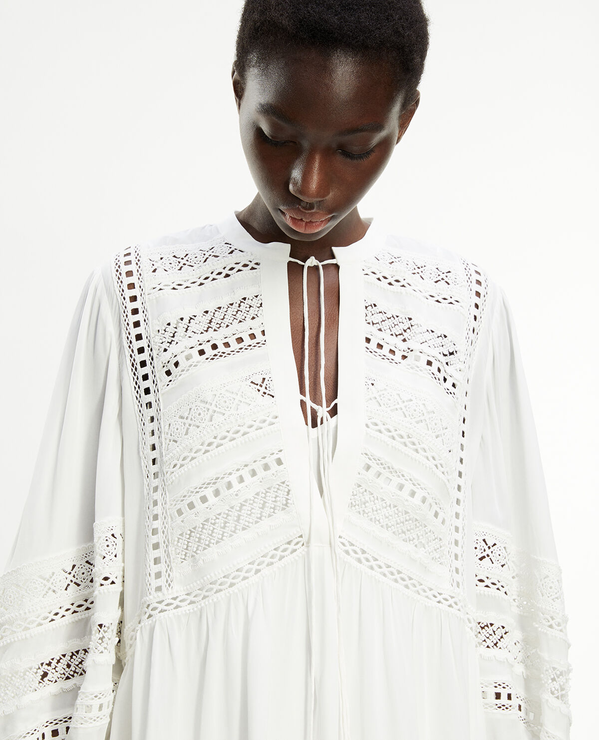 The kooples top robe blanche